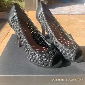 Vince Camuto open toe heel